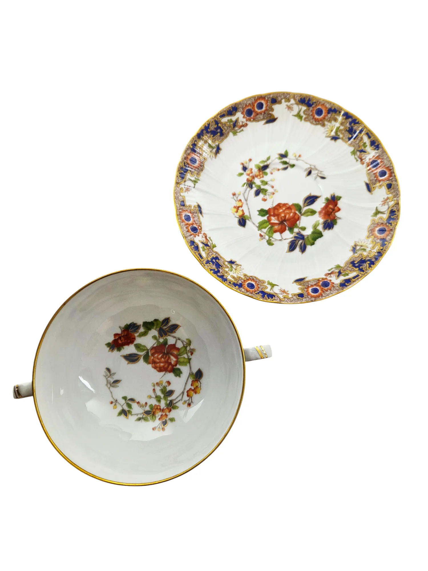 Magnifique service de table en porcelaine de Limoges, maison Bernardaud, modèle Singapour, 72 pièces – Image 7