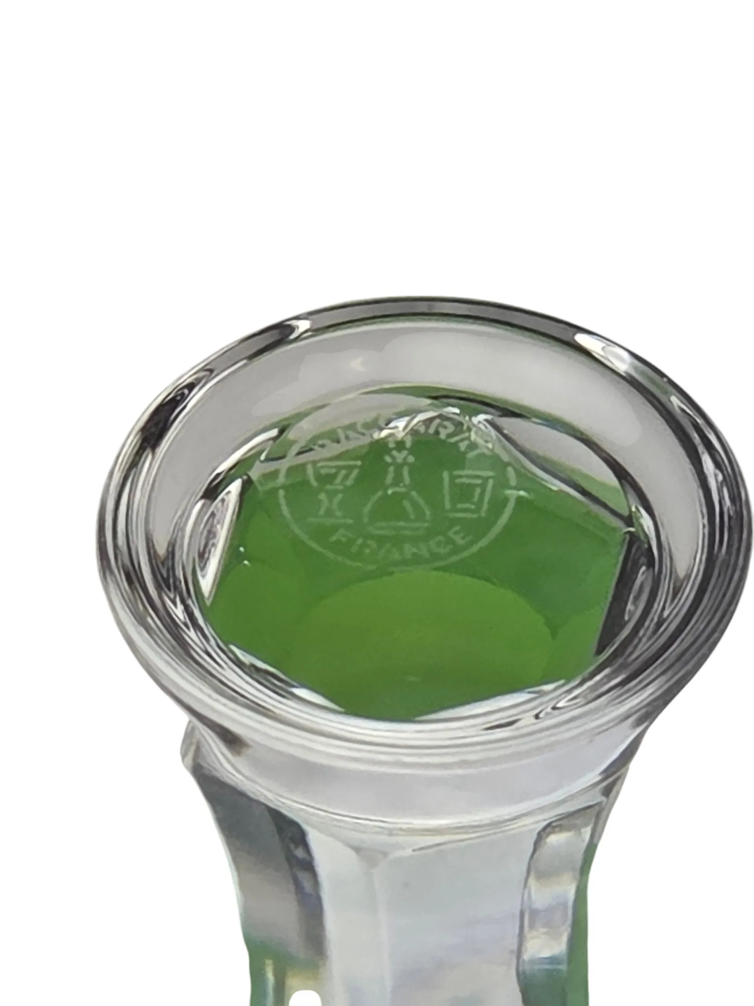 Ensemble en cristal de Baccarat composé d’une carafe à vin et d’un verre, série limitée, 25 exemplaires. – Image 6