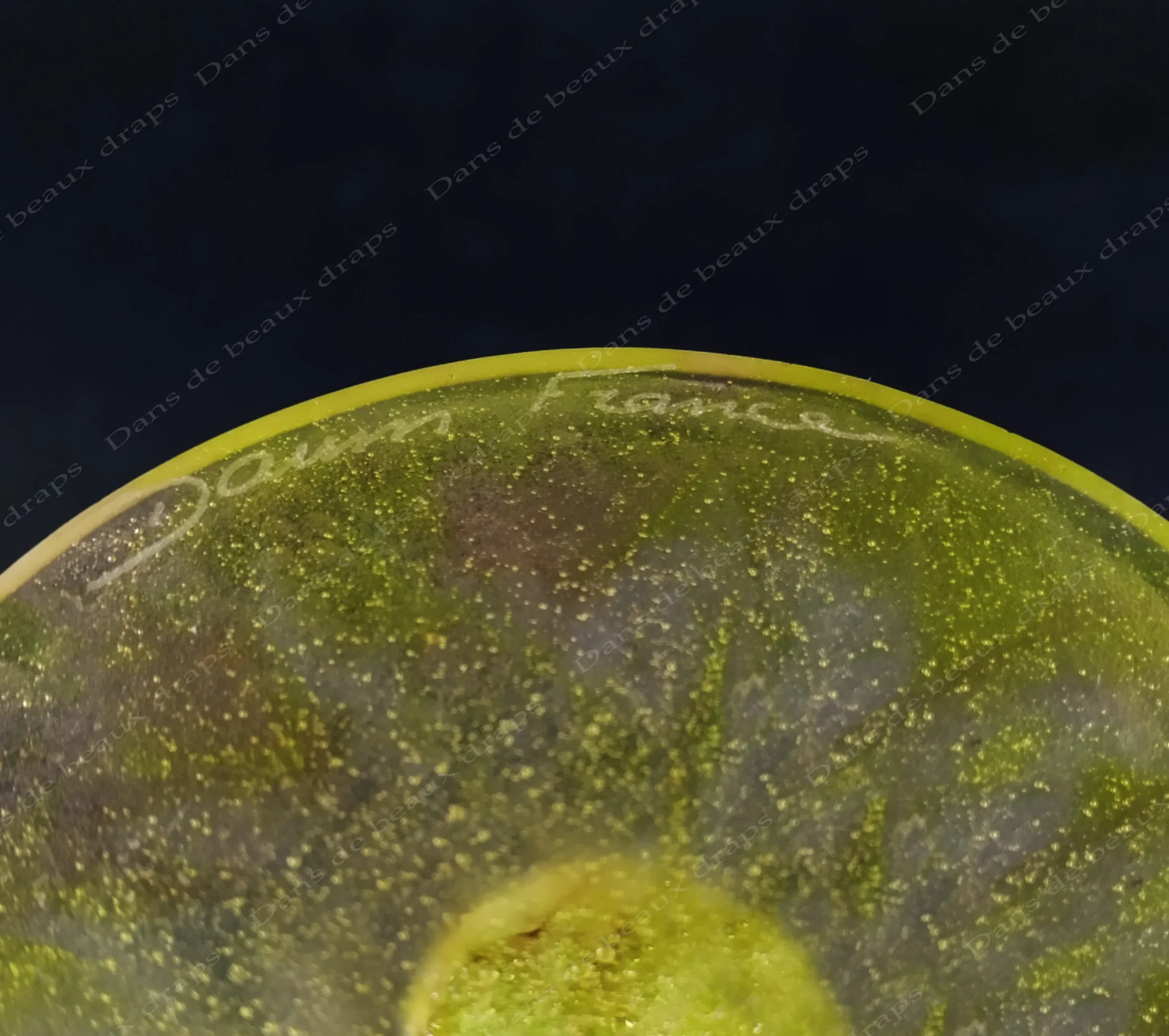 Coupe à champagne, Hilton Mc Connico pour Daum, collection Cactus. – Image 3