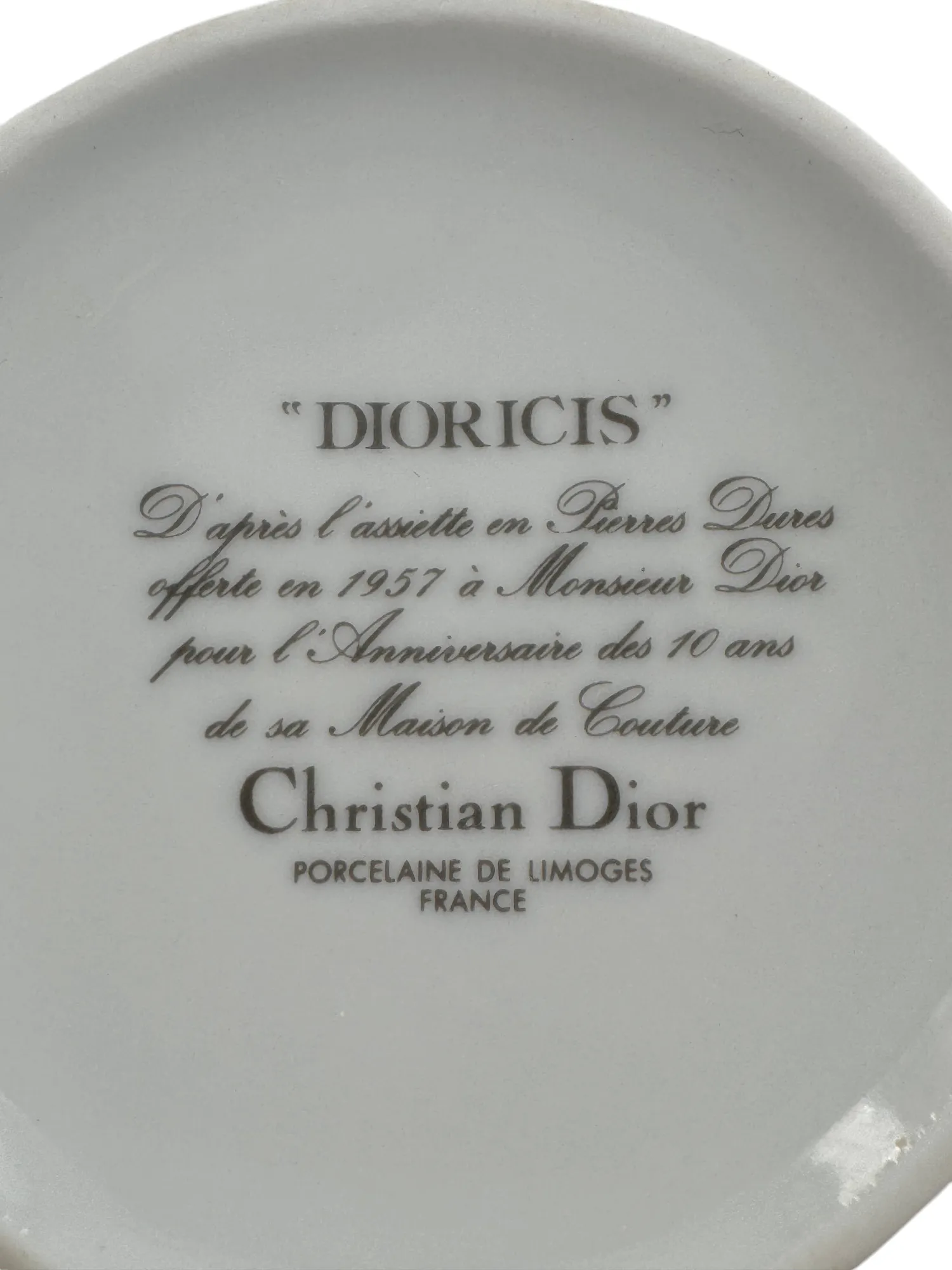 Déjeuner en porcelaine de Limoges, maison Christian Dior. – Image 4