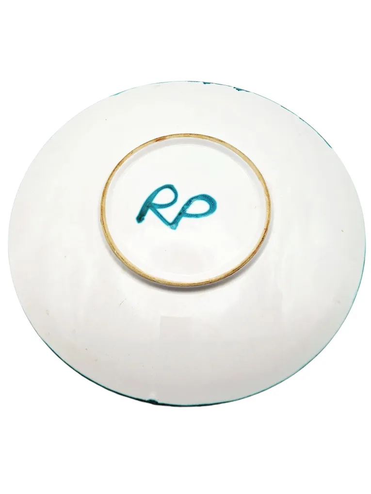 Assiette en céramique émaillée , Robert Picault, Vallauris. – Image 2