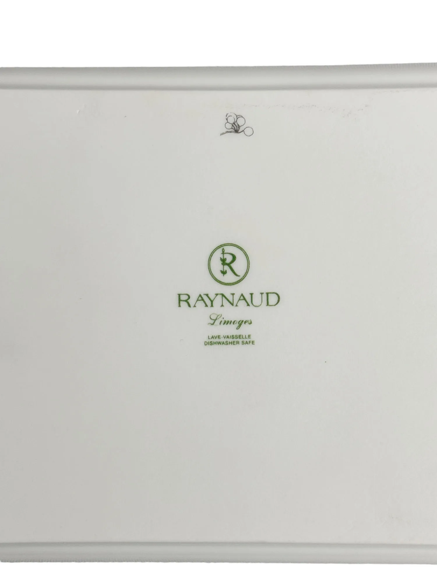 Petit plateau à mignardises en porcelaine de Limoges, maison Raynaud, modèle Si Kiang – Image 2