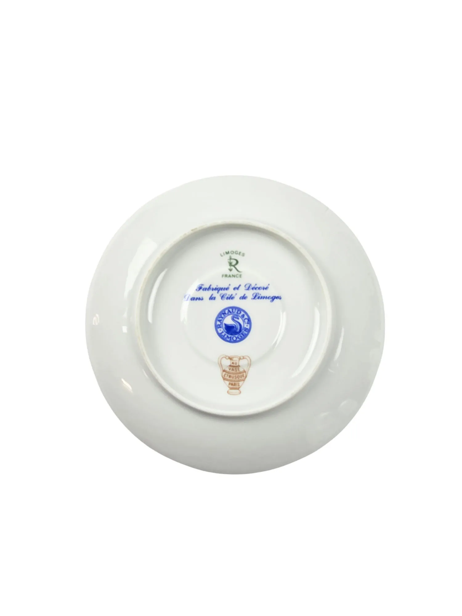 Superbe ensemble de 6 tasses et sous-tasses à café en porcelaine de Limoges , maison Raynaud, modèle Si Kiang – Image 6