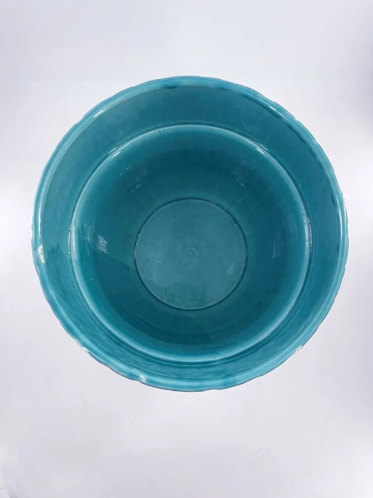 Cache-pot en barbotine, époque Art Déco, Orchies, France – Image 2