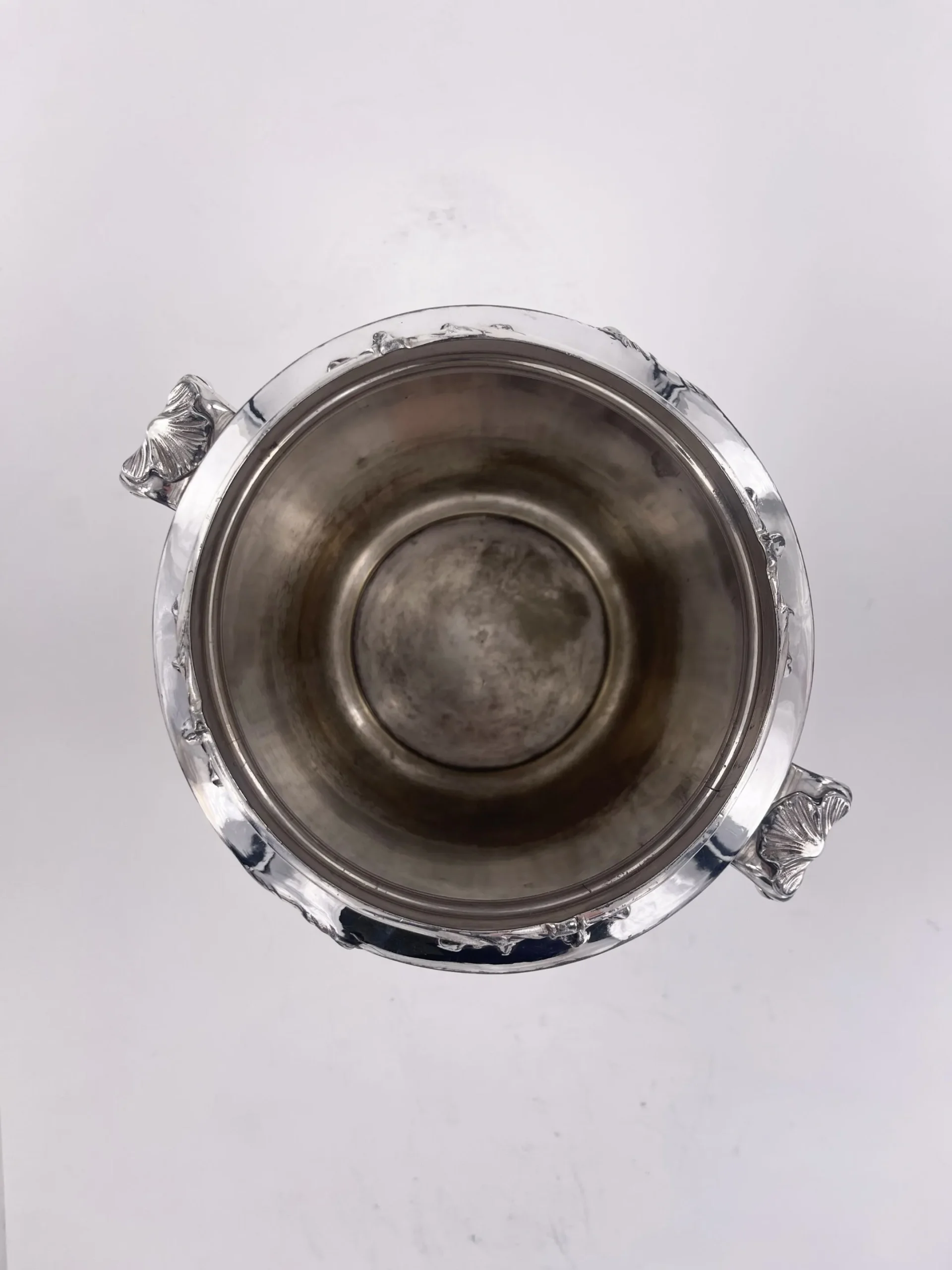 Seau à champagne en métal argenté, orfèvre Gallia – Image 3