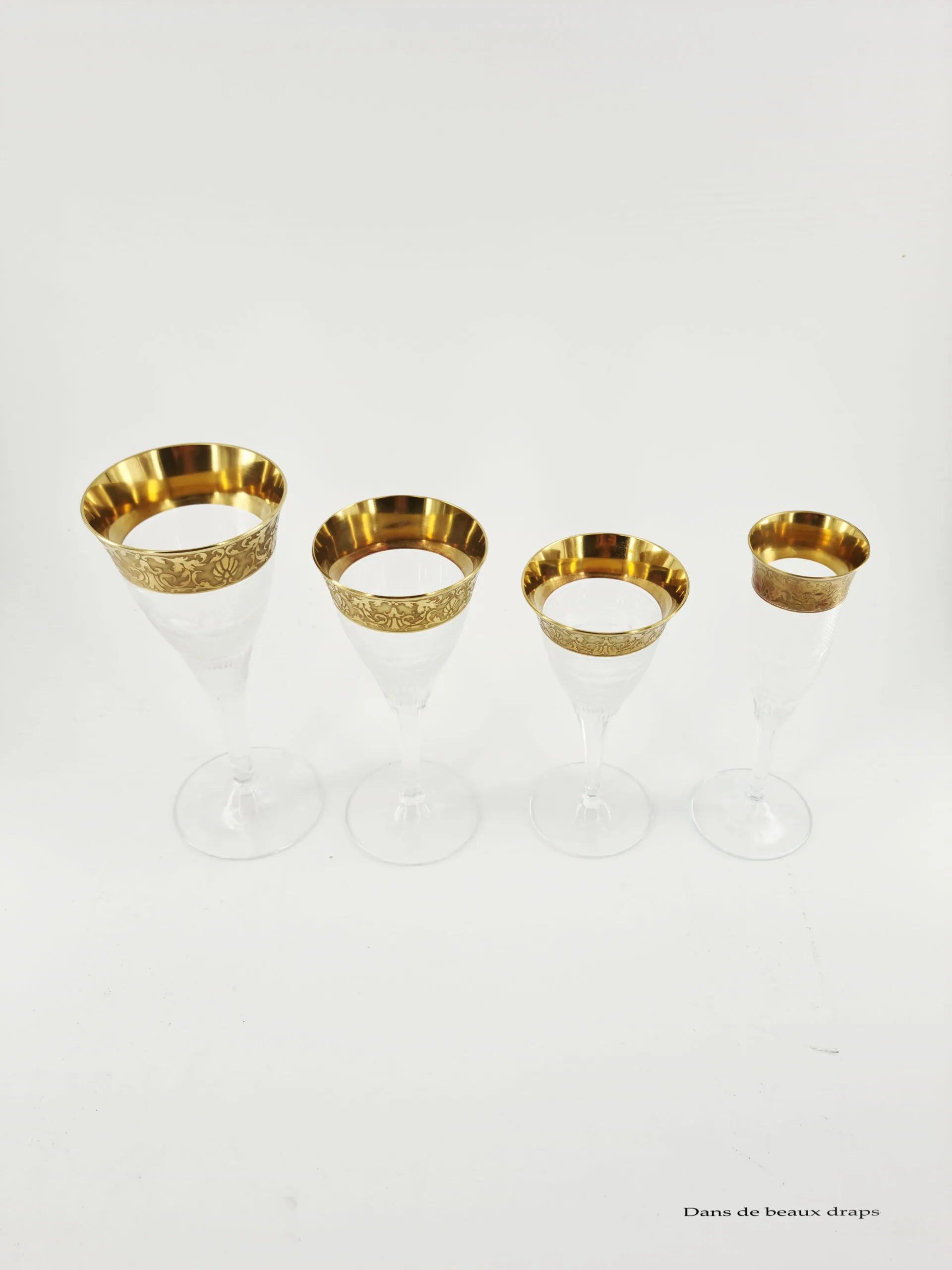Exceptionnel service de verres en cristal, Moser, modèle Splendid, 48 verres – Image 2