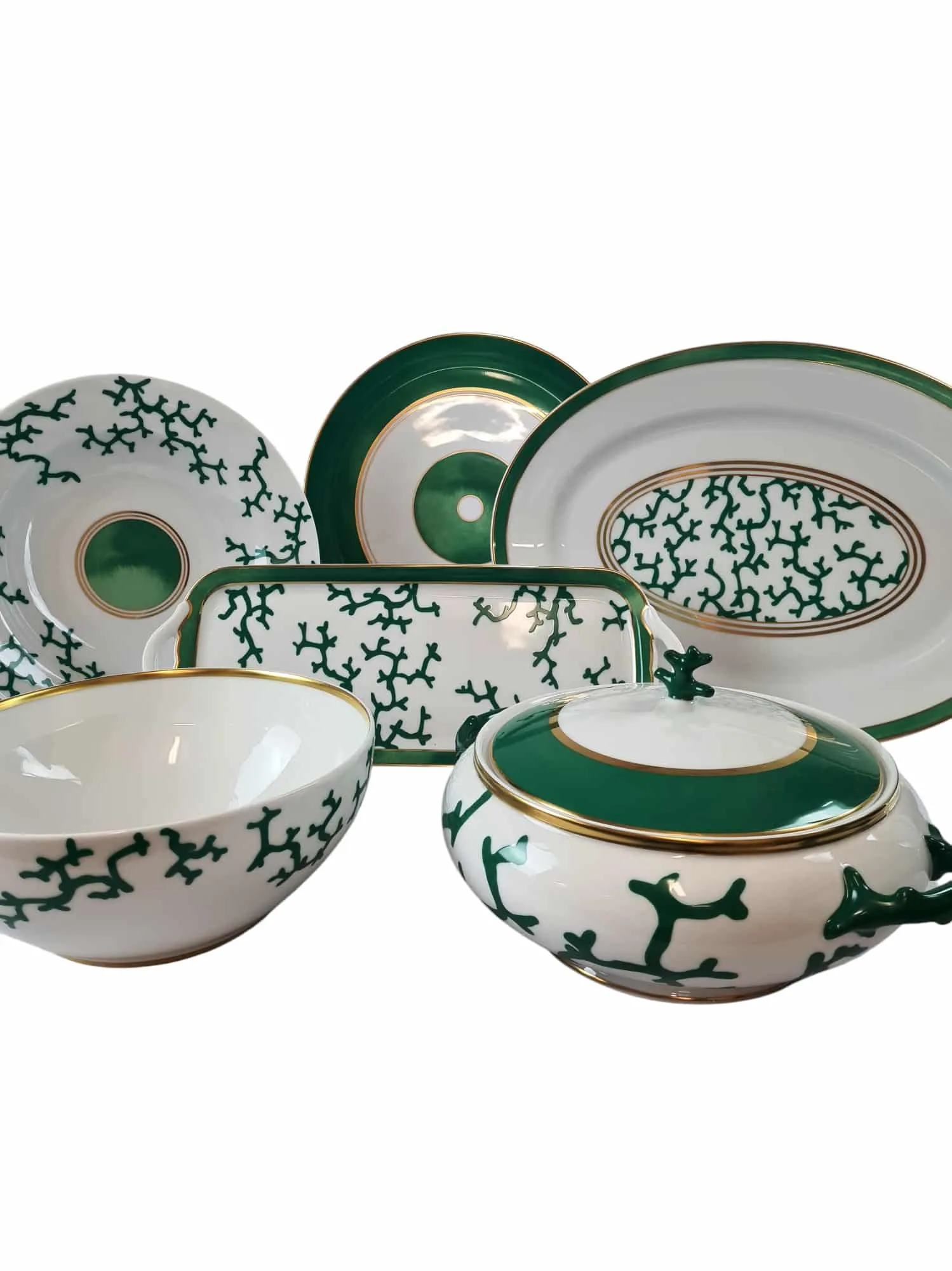 Magnifique service de table en porcelaine de Limoges, maison Raynaud, 79 pièces. – Image 6