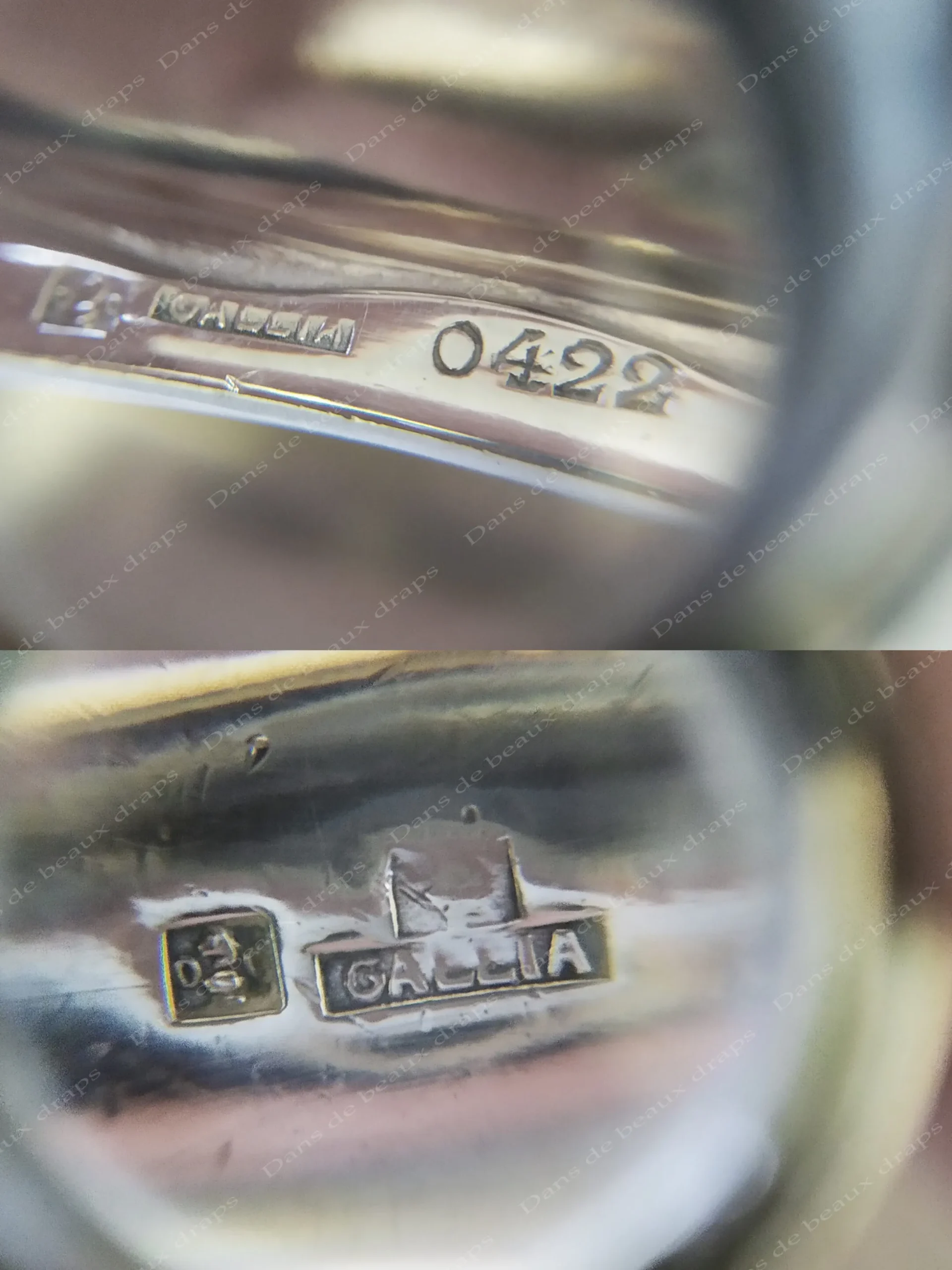 Superbe saucière cygne en métal argenté et sa cuillère à sauce,éditeur Gallia,dessinateur FJerdingstad,1933. – Image 4