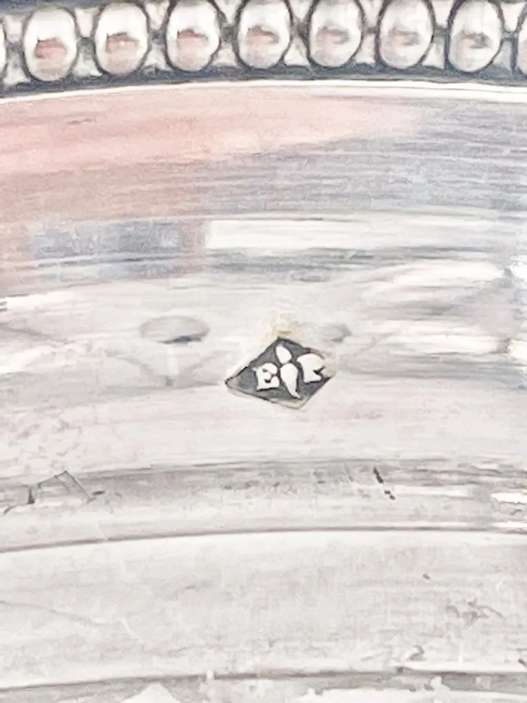 Magnifique vase en cristal de Baccarat, monture argent, orfèvre Puiforcat – Image 5