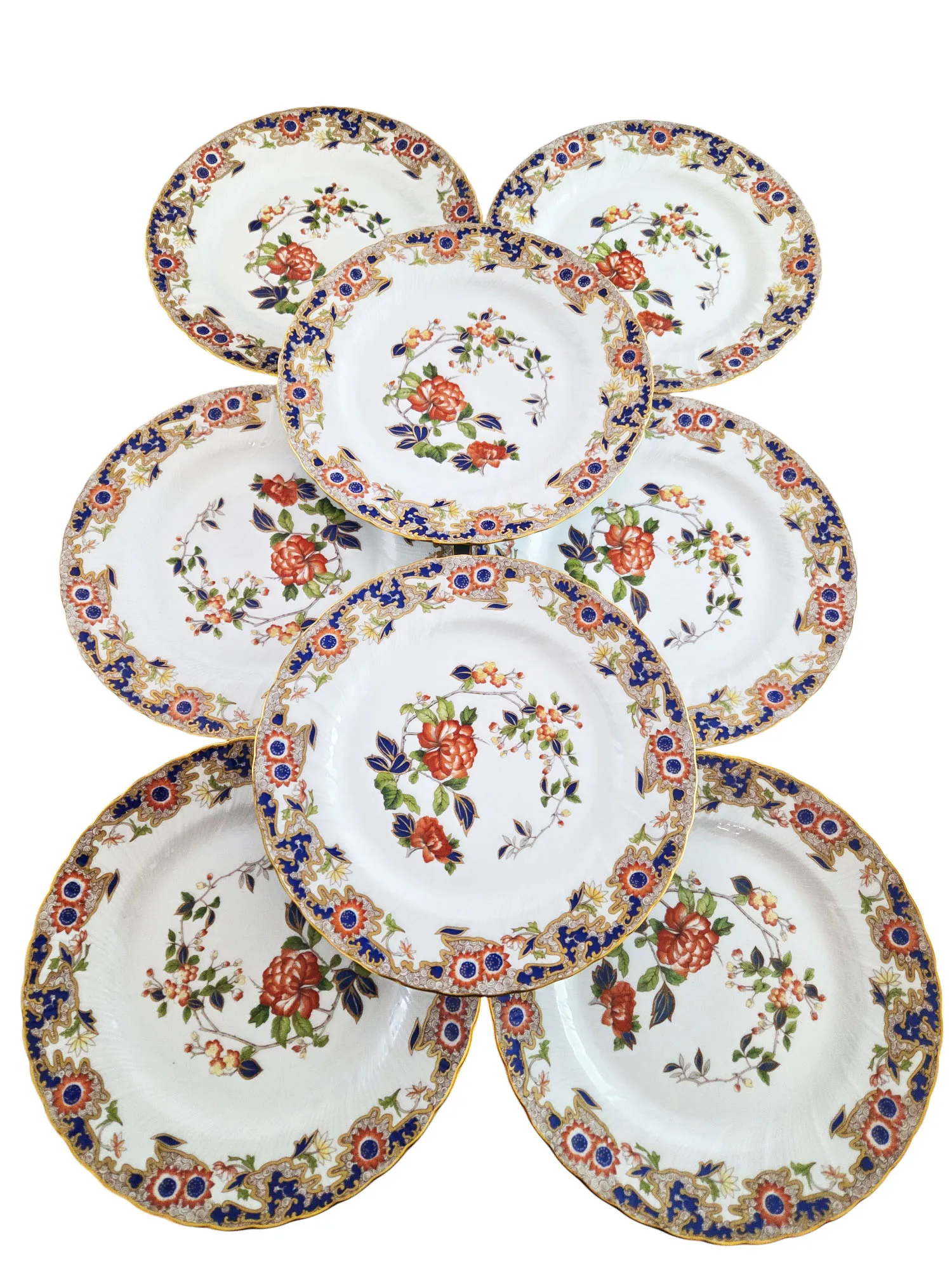 Magnifique service de table en porcelaine de Limoges, maison Bernardaud, modèle Singapour, 72 pièces – Image 2