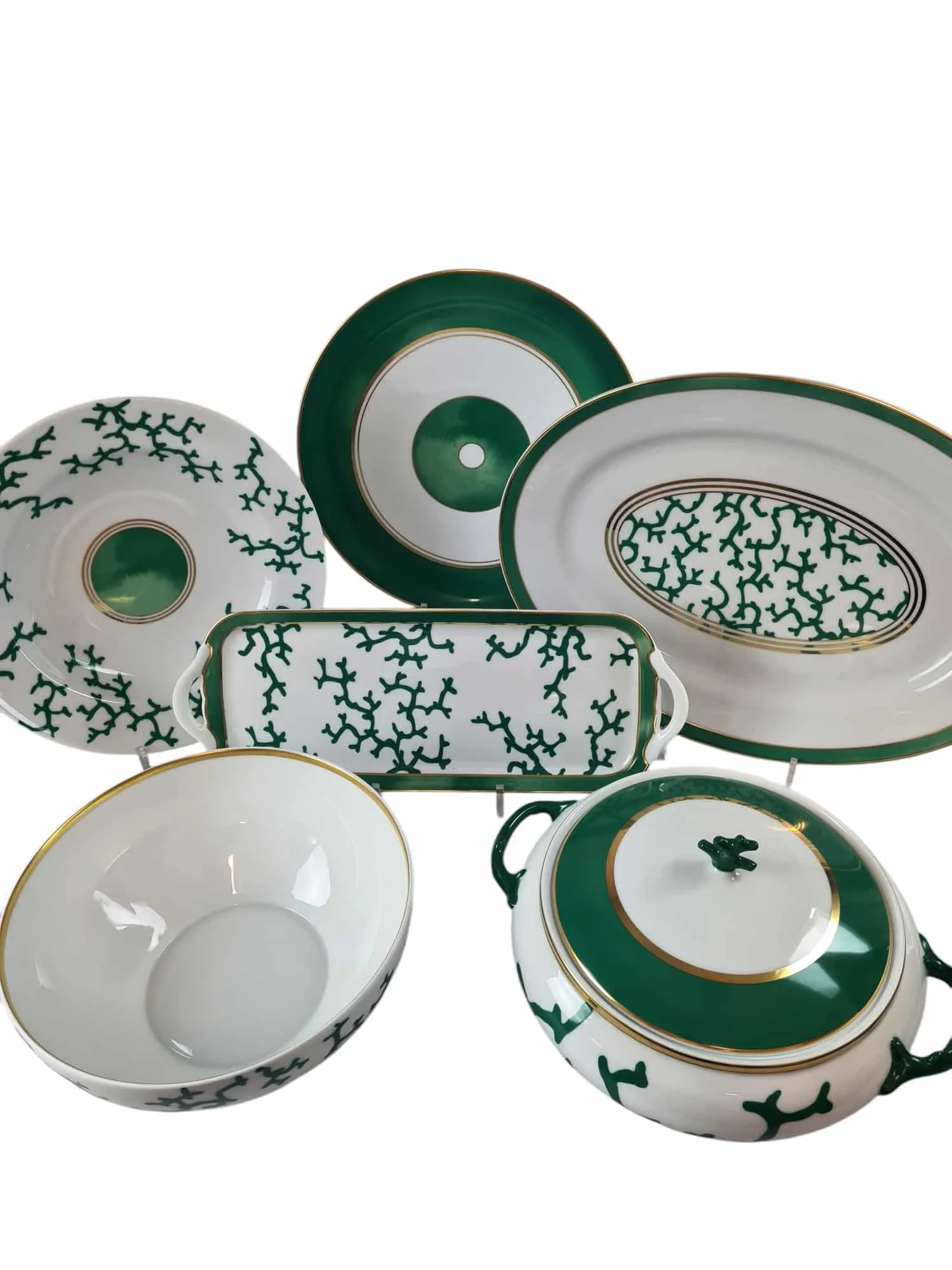 Magnifique service de table en porcelaine de Limoges, maison Raynaud, 79 pièces. – Image 4