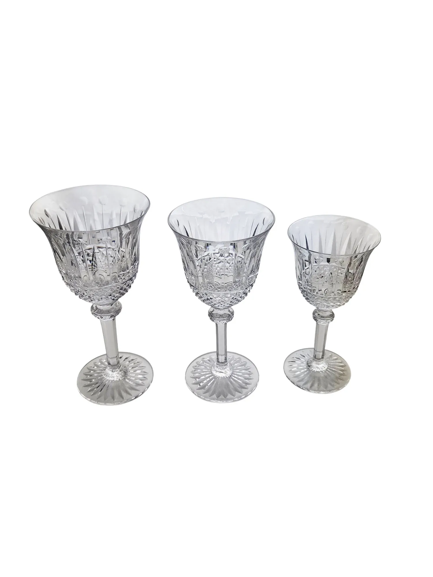 Magnifique service de verres en cristal de Saint Louis, modèle Tommy, 36 pièces. – Image 2