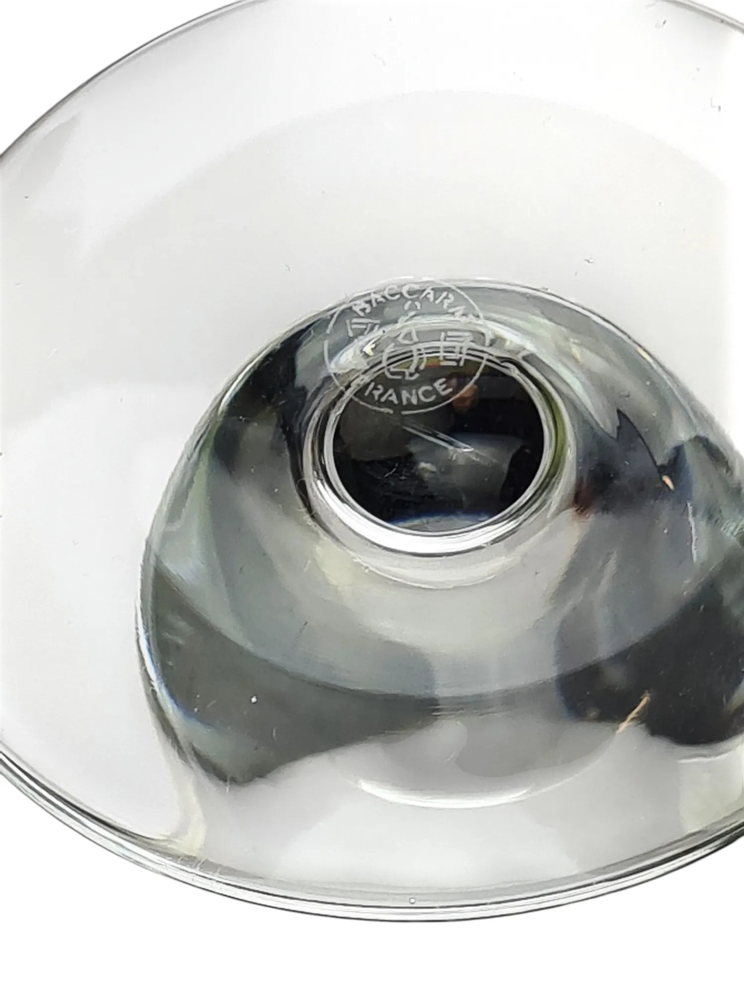 Rare service de verres en cristal de Baccarat, modèle José, design Boris Tabacoff, 24 pièces. – Image 5