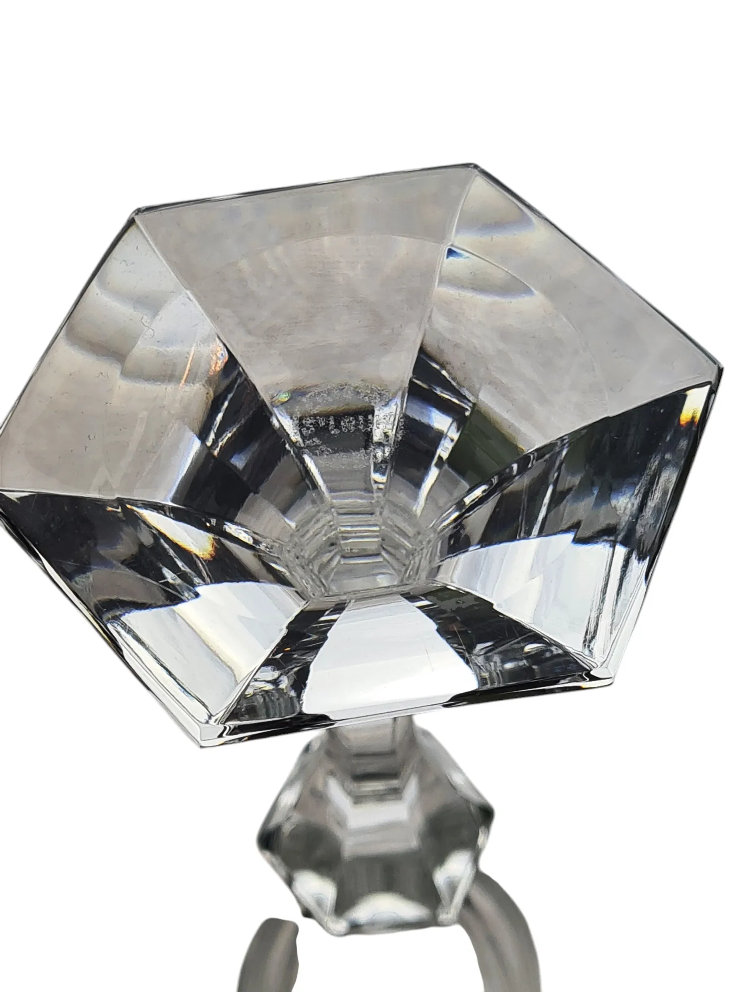 Magnifique service de verres en cristal de St Louis, modèle Chambord, 36 pièces. – Image 6