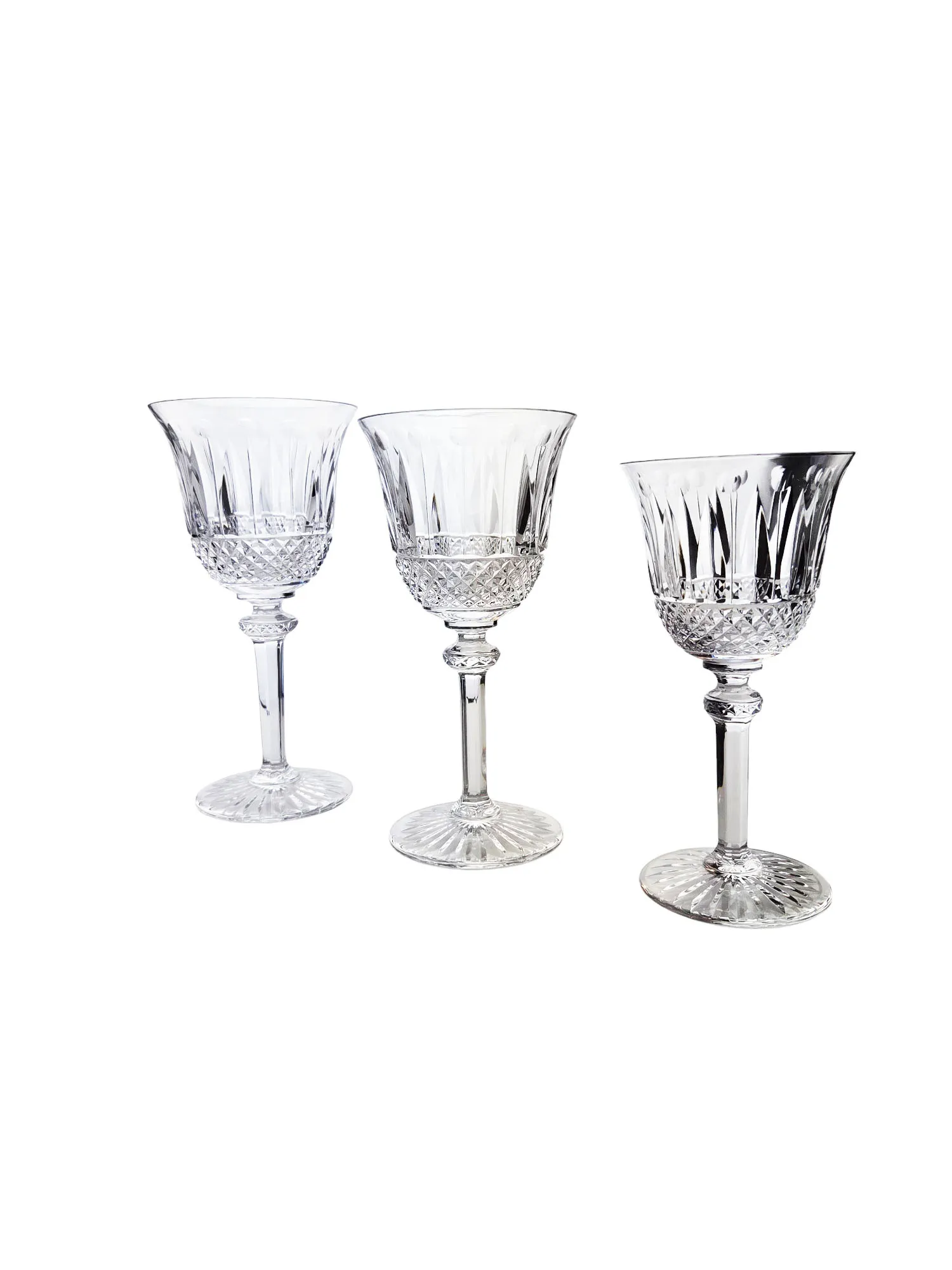 Magnifique service de verres en cristal de Saint Louis, modèle Tommy, 36 pièces. – Image 3