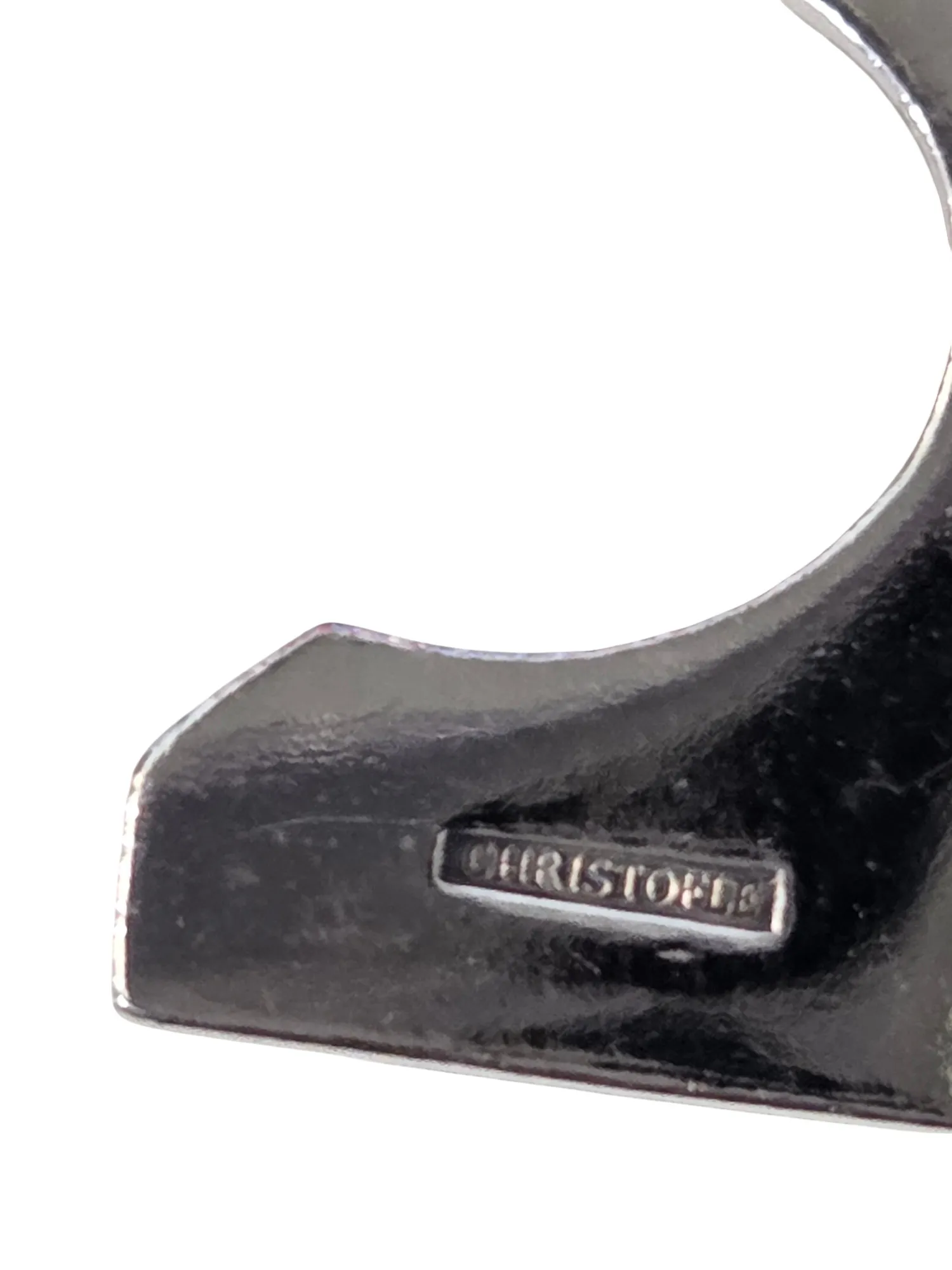 Repose-couverts en métal argenté, orfèvre Christofle. – Image 5