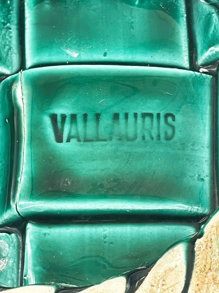 Magnifique coupe en céramique de Vallauris à décor de citrons – Image 3