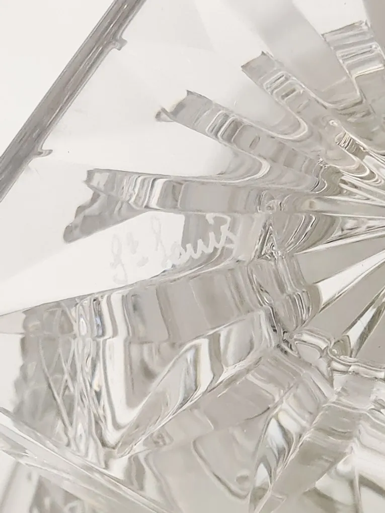 Vase en cristal de Saint Louis modèle Versailles moyen modèle. – Image 2