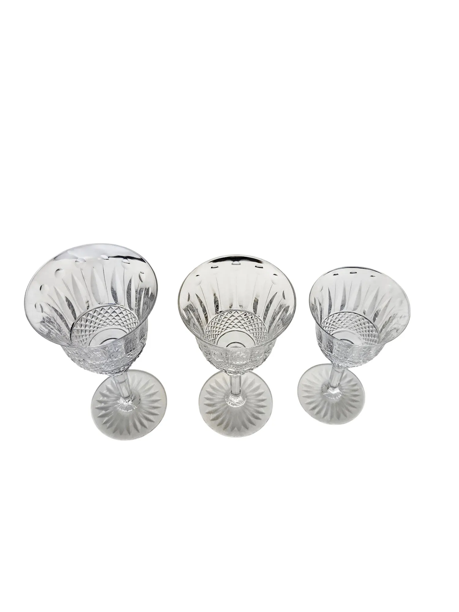 Magnifique service de verres en cristal de Saint Louis, modèle Tommy, 36 pièces. – Image 4