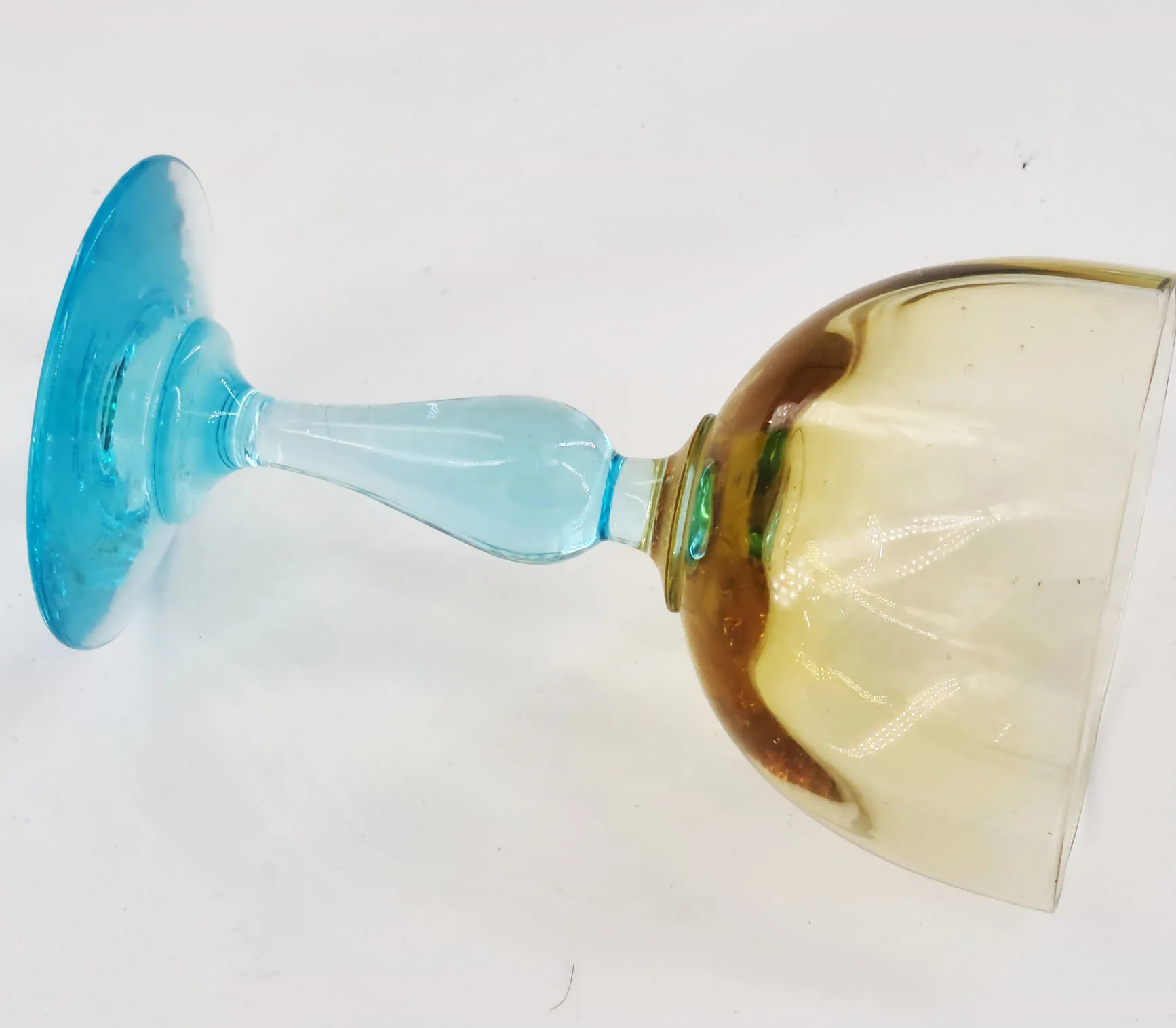 Superbe verre à eau en cristal ancien, modèle dit »George Sand », cristalleries de Portieux – Image 4