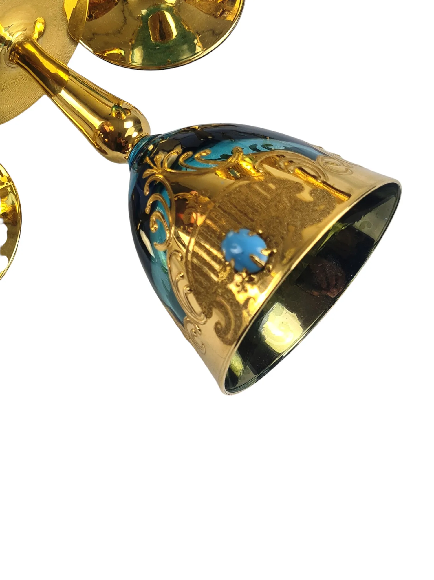 Suite de 6 verres à vin en verre de Murano, XXème – Image 6